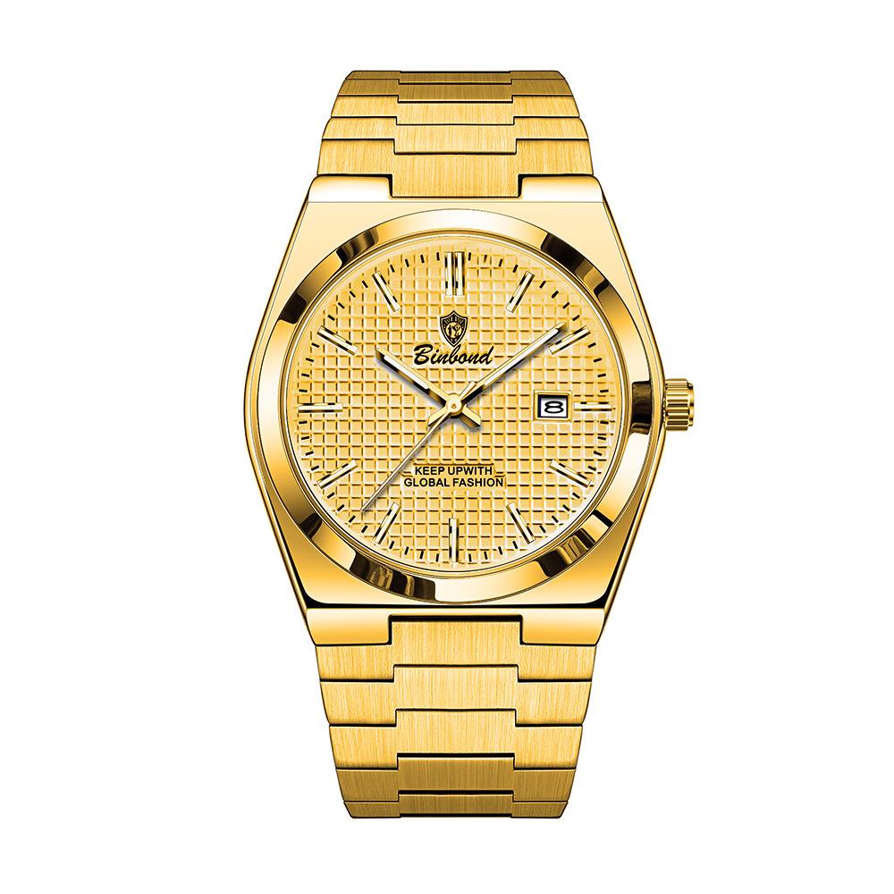 Binbang BINBOND Men's Super Player Luminous Waterproof Fashion Watch