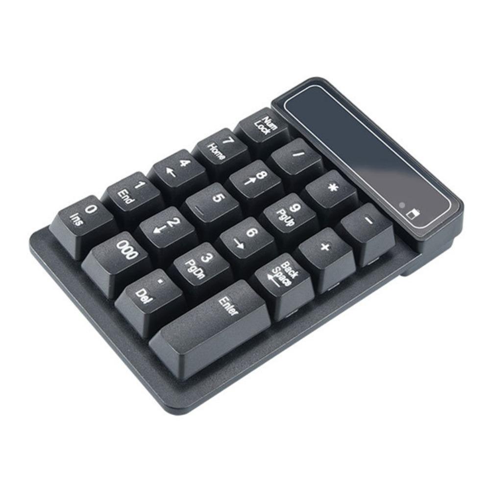19 Keys Computer Bluetooth Small Keyboard Mini USB Numeric Keypad Accounting Supplies