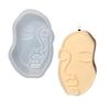 3D Human Face Candle Mold Art Silicone Abstract Candle Mold Candle Making Portrait Mold for Handmade Soap Making Casting