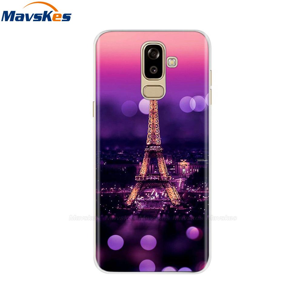 For Samsung Galaxy J8 2018 Case j810 j810f sm-j810f Silicone Funda Back Cover Soft TPU Case For Samsung Galaxy J8 2018 J 8 Cover