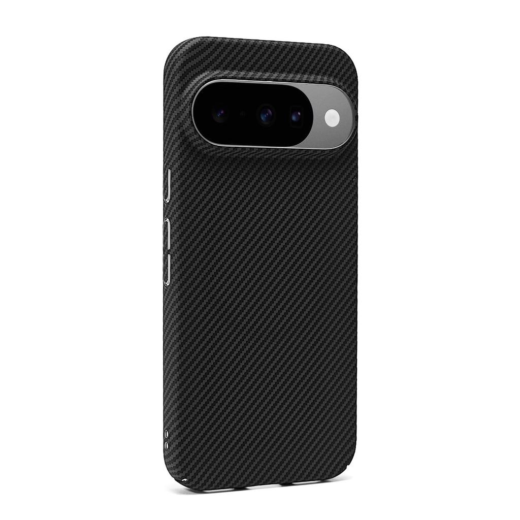 Applicable to Google 11pro mobile phone case Magnetic carbon fiber black platinum honeycomb fine grain Pixel11 matte protective case tide