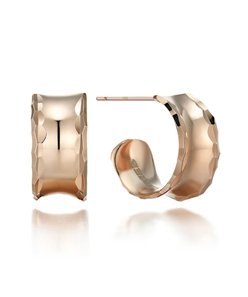 Geigerjewelry 18K Gf Ring Style Earrings Gi8Kpee021