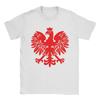 Unisexs Polish Flag Red Eagle T Shirts Cotton Clothing Summer Awesome Shortsleeved Tshirt O Neck Design Tee Shirt Big Size 6xl