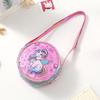 Glitter Rainbow Sequin Fanny Pack & Unicorn Crossbody Backpack for Girls