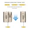 Large Capacity Mesh Storage Bag For Clothes Blankets Down Jackets Cotton Quilts Moisture Proof Dust Proof Organizing Bag