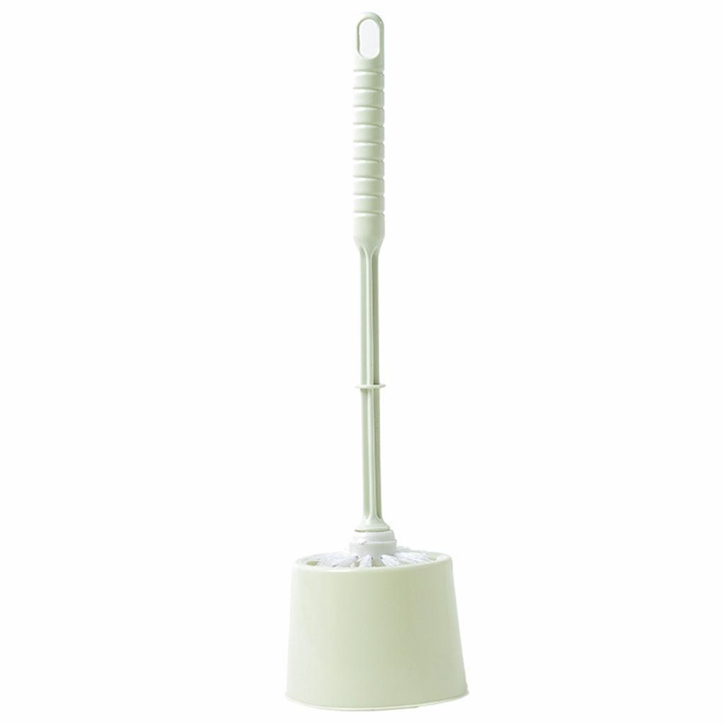 Toilet Brush and Holder Set Compact Soft Brush Tool Deep Cleaning for Bathroom Toilet Brush with Holder for Bathroom CLH@8