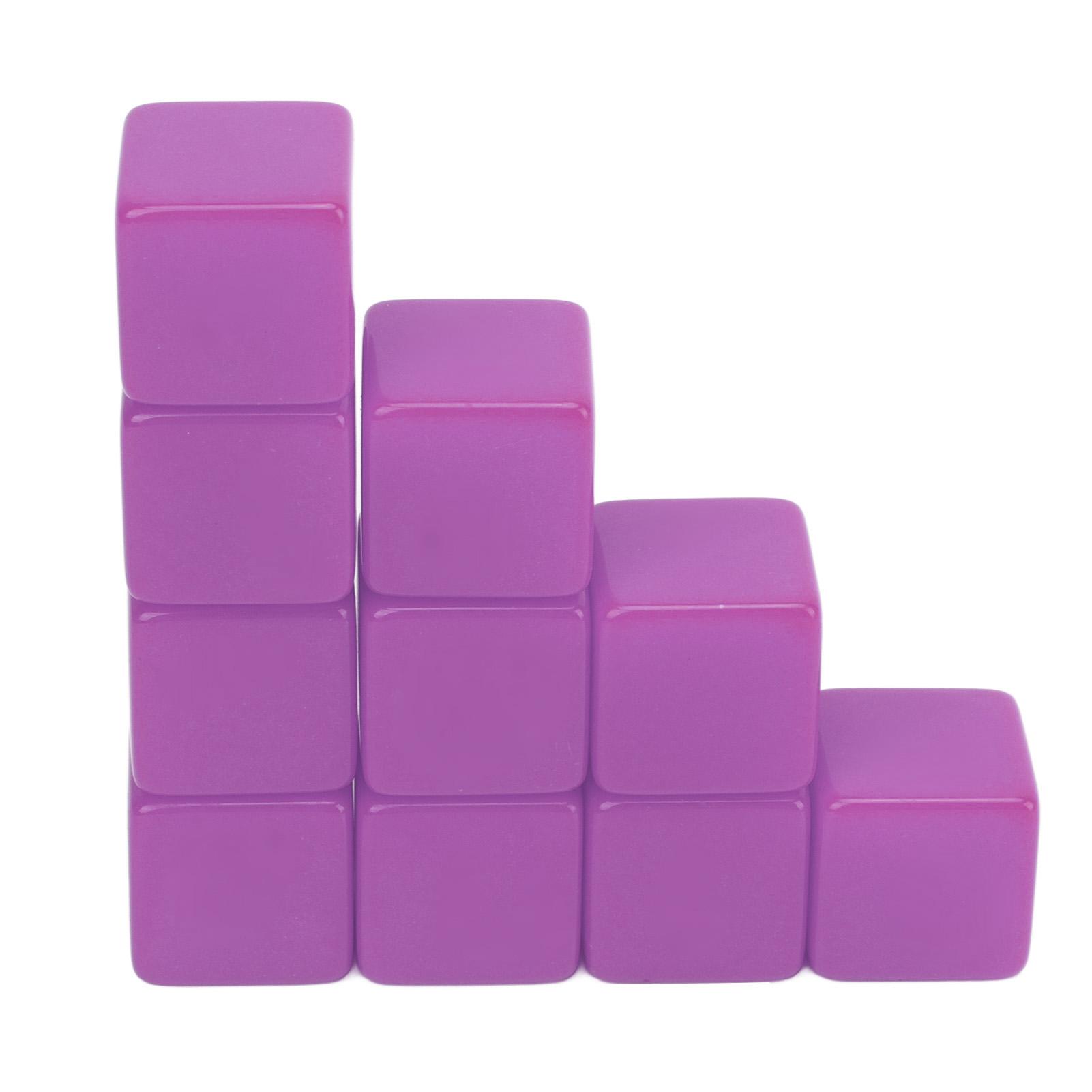 

30 шт. Пластиковые пустые кубики, глянцевые, с надписями, шестигранные, набор пластиковых обучающих кубиков для образования