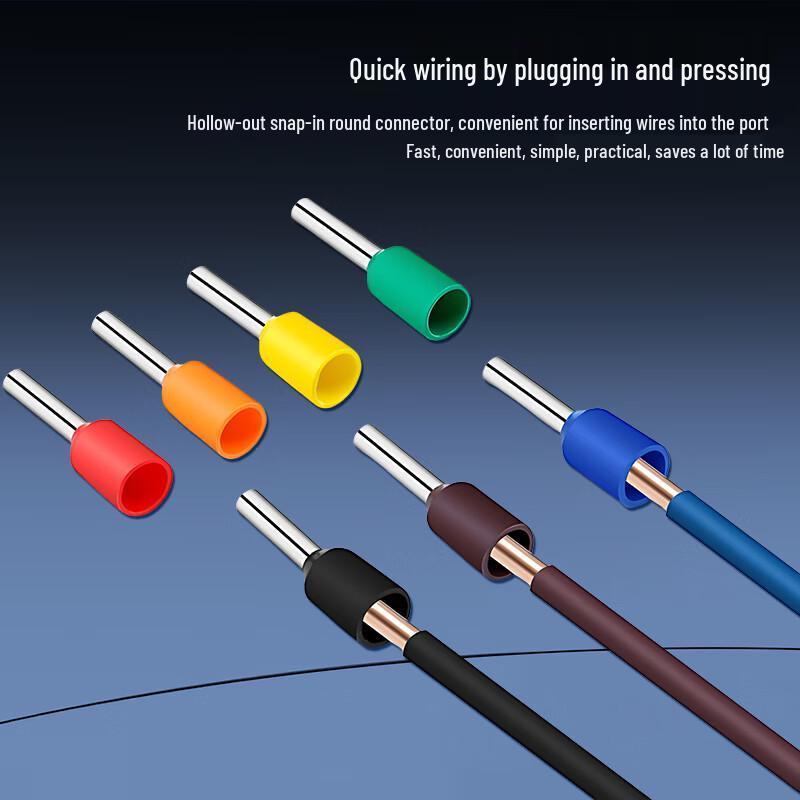 LEWEIDA VE Series Pre-Insulated Tubular Wire Terminals