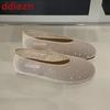 Fashion Slip On Fashion Bling Ladies Flats With Shoes New In Spring Summer Female Shallow Footwear Round Toe Women Ballet Flats Shoes