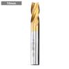 Four-Flute End Milling Cutter 1.5-10mm HSS Drill Bit Aluminum Mill CNC Drill Bit  Wood Cutting