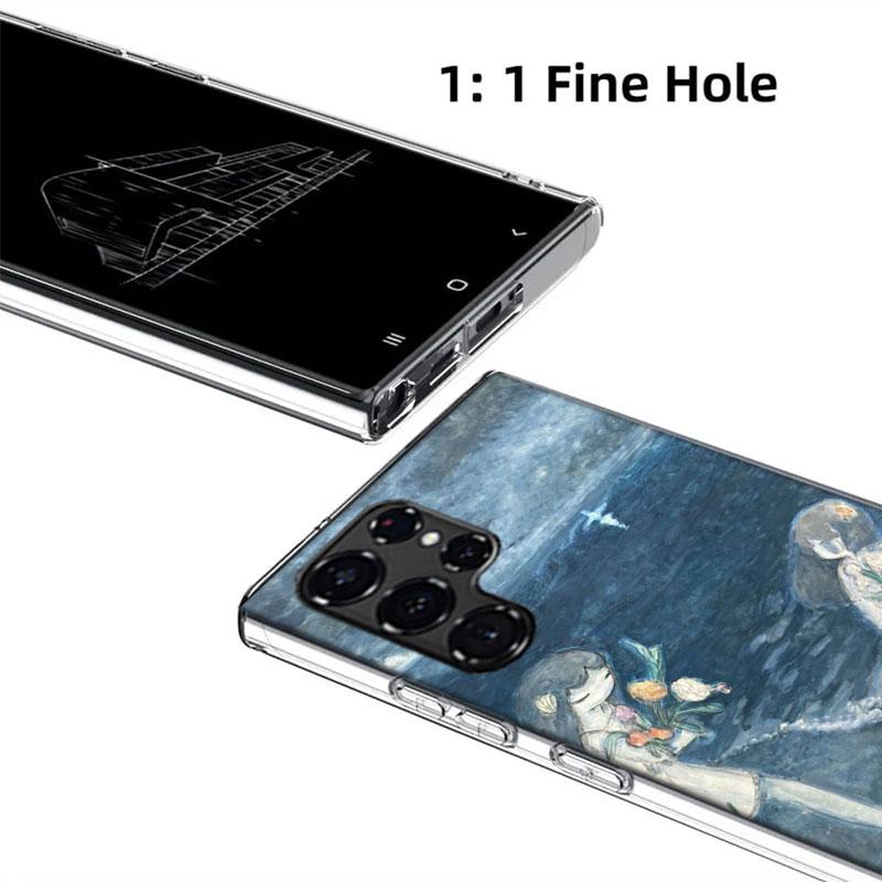 Aya Takano Paintings Cases Phone Case for Samsung Galaxy S26 Ultra S25 Edge S24 S23 FE S21 Plus S20 S22 S10 Cover TPU Capa Shell