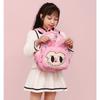 Mochila Escolar Labobo da Moda Desenho Animado Fofo Bolha Fosca Leve Mochila Infantil Estampa Moderna Jardim de Infância Criança de 3-6 Anos Bolsas de Ombro Duplo