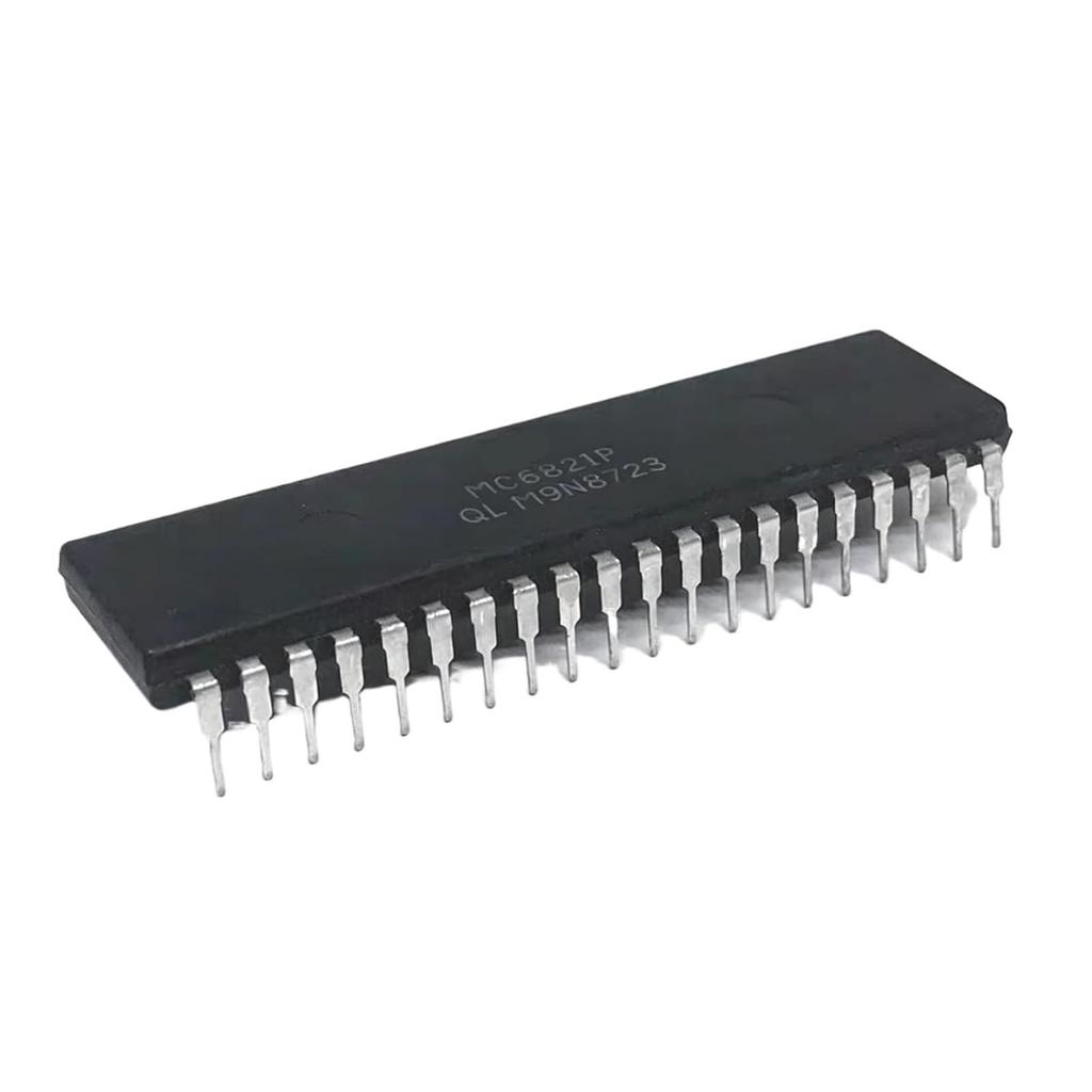 2Pcs EF6821P MC6821P 6821 PIA Peripheral Interface Adapter IC DIP-40
