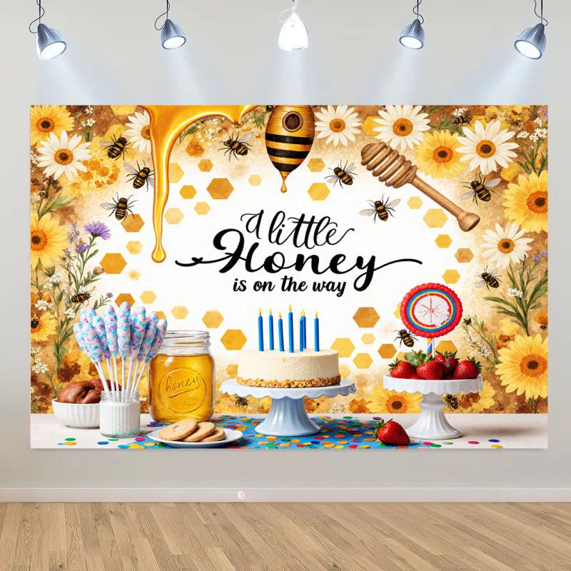 New Birthday Series Banner Background Cloth for Party Decorations