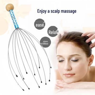 Soul Extractor Head Massager & Scratcher: Roller Ball Scalp Scraper