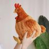 Simulation Funny Plush Chicken Toys Cute Soft Stuffed Chicken Home Room Decor Dolls for Kid Birthday Christmas Gifts