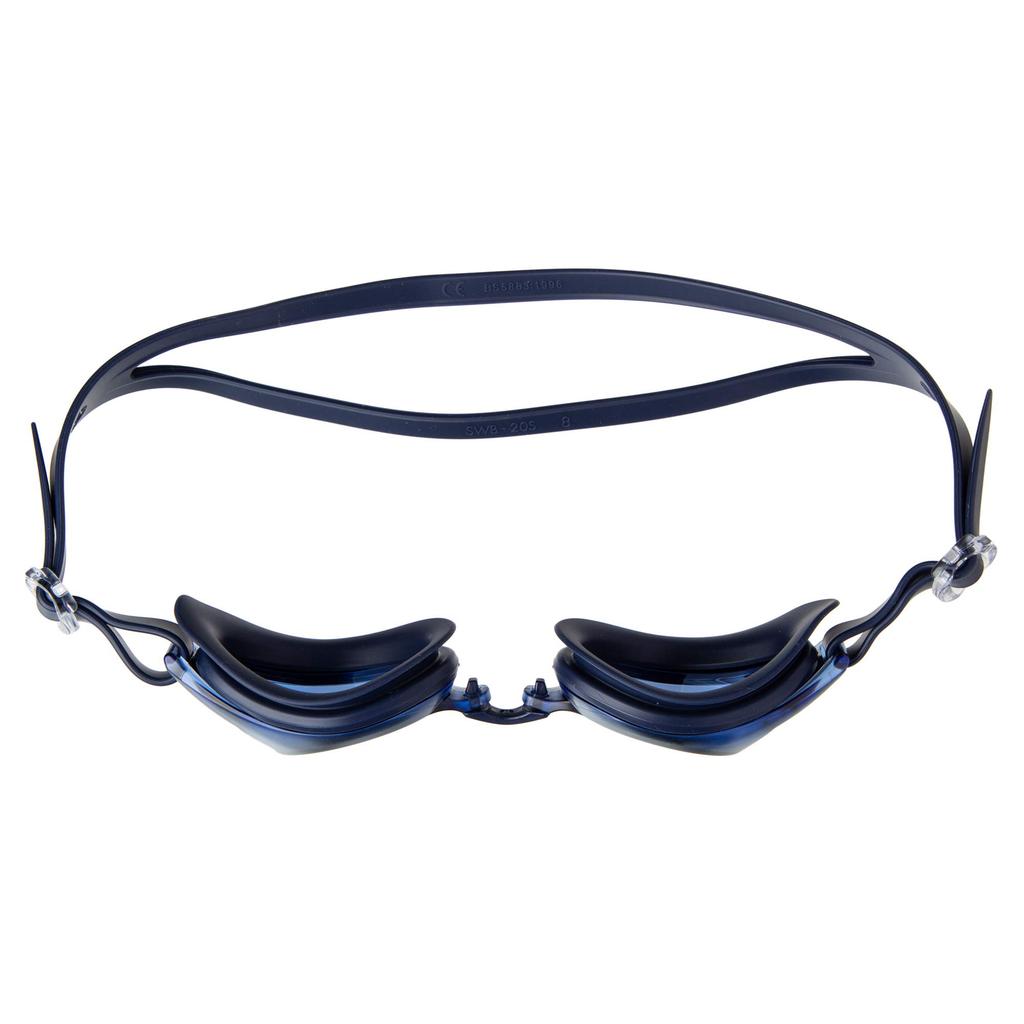 MIZUNO Swim Cushion Blue with Silver Mirror Goggles, Type, N3JE601114,