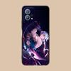 Demon Slayer Tengen Uzui Phone Case for Huawei P60 P50 P40 P30 P20 P10 P9 P8 Pro Lite Plus Black Smartphone Cover Luxury