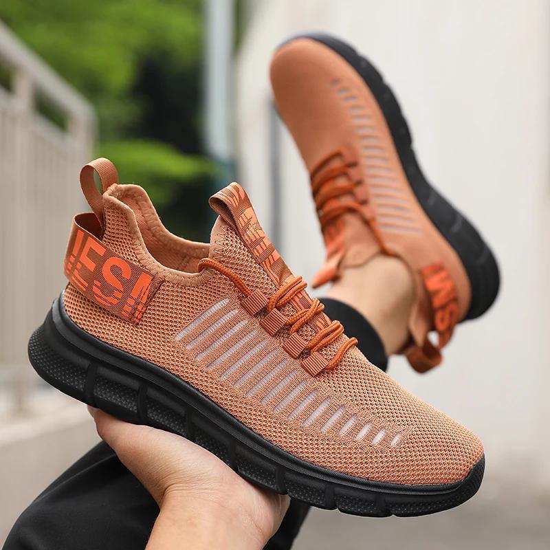 

Fashion Men s 2025 New Mesh Comfortable Work Sneakers Casual Sneakers Summer Breathable Flat Bottom Thick Soled Shoes Board Promotion 39 хаки