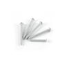Galvanized Self-Tapping Screws, Round Head, White Zinc, PA Cross Pan, Pointed Tail M1.2-M4