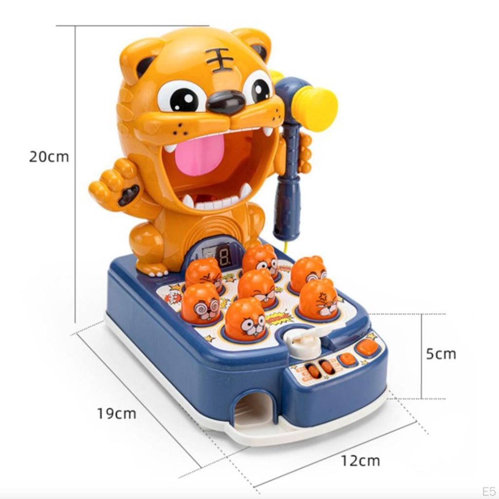 Dynamic Hammering Toy with Interactive Light Effects for Kids and Adults