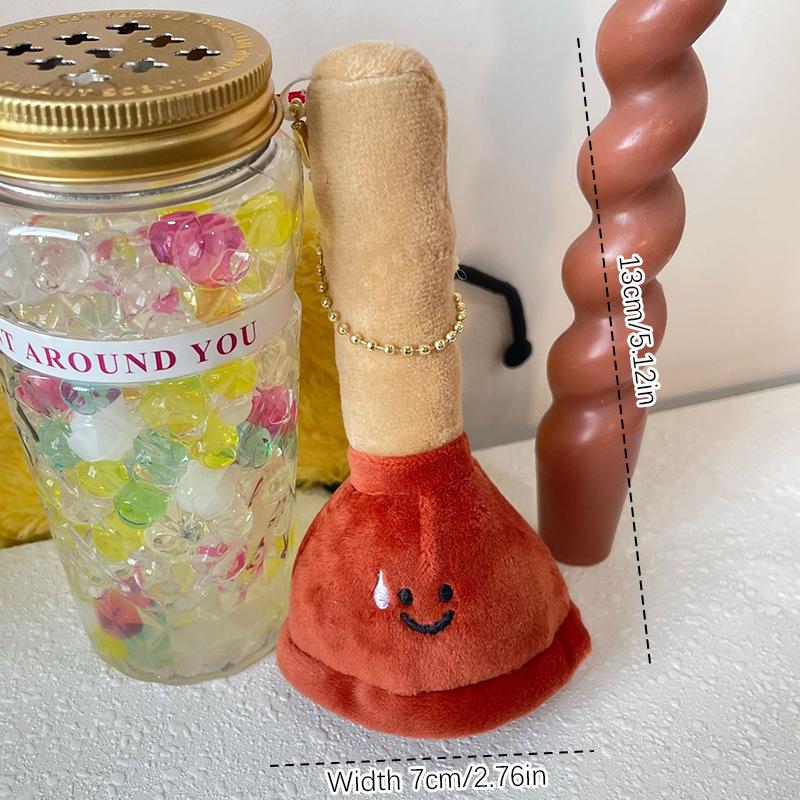 Záchodová zátka Plyšová panenka Klíčenka Kreslený Záchodový píst Náplň Vycpané panenky Klíčenka Přívěsek Batoh Přívěsky Taška Dekor Dárky