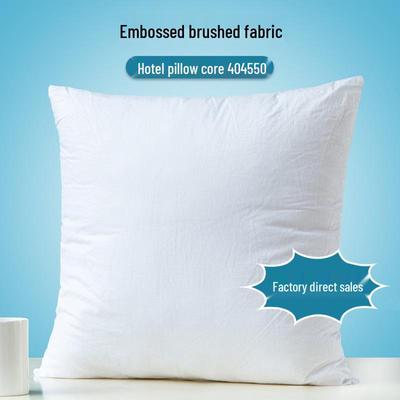 Flannel Feather Velvet Pillow Insert - Bed, Sofa, or Backrest Pillow 