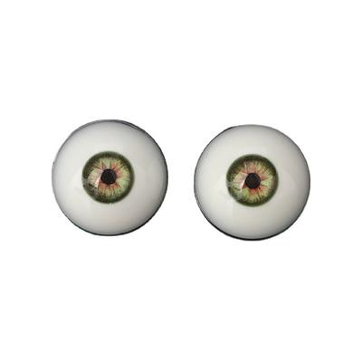 1 Paar Halbrunde Augäpfel 33mm Realistische Acryl-Fake-Augen für Halloween-Requisiten