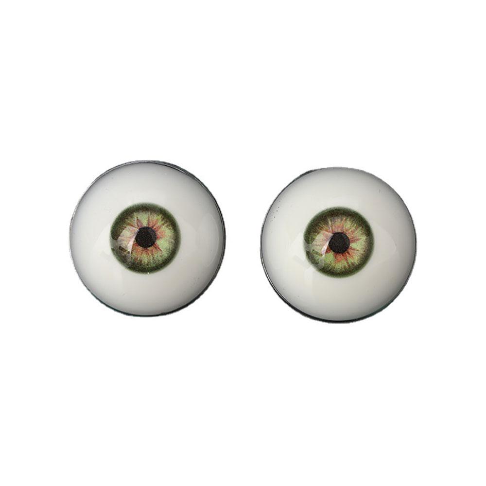

1Pairs Half Round Eyeballs 32mm Realistic Acrylic Fake Eyes