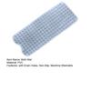 Suction Cup Bath Mat Non-Slip Shower Mat Bathtub Rug with Drain Holes Machine Washable Bathroom Rug for Safe Shower Bath Use