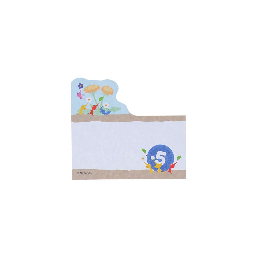 Stationery Pikmin Nintendo Goods Sticky Choose Your Favorite Light S2848716 Sun-Star Notes, Design, Blue,