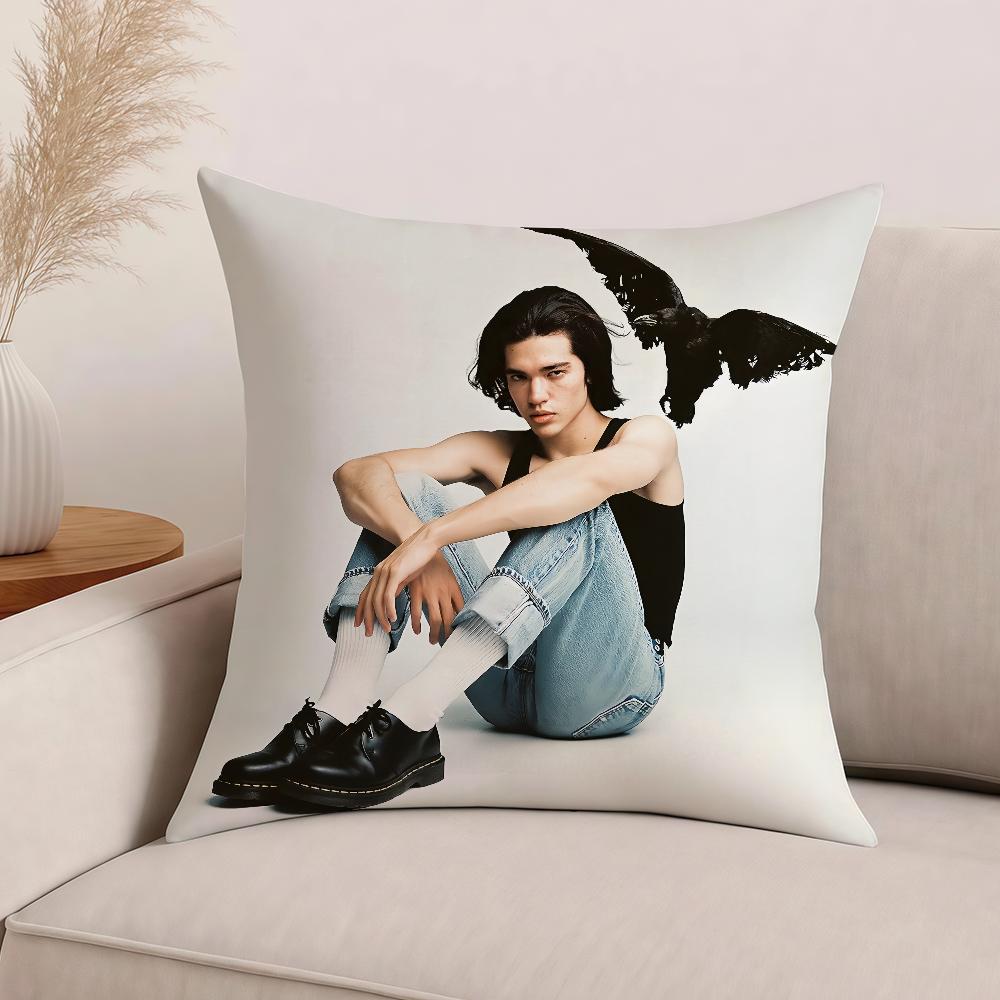 Singer Conan Gray Wishbone Pillow Case Office Cushions Suitable For Sofa Car Bedroom Decorative Cushion Cover