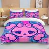 Pink Skull Print Bedding Set Duvet Cover 1 Duvet Cover 2 Pillowcases Adult and Children Bedding Set Luxury Grils Gift Full Size