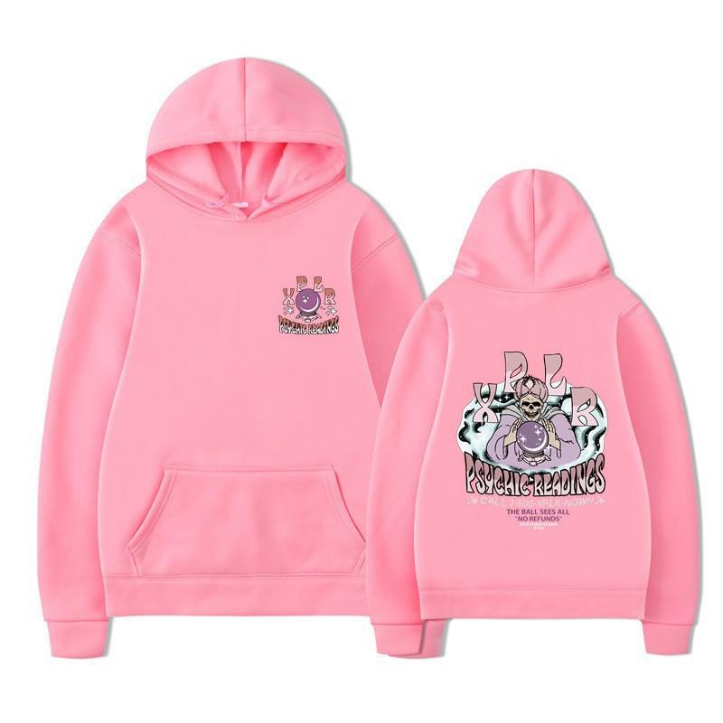 Youth Pop Casual Cute Cartoon Printed Couple Hooded Fleece Guard