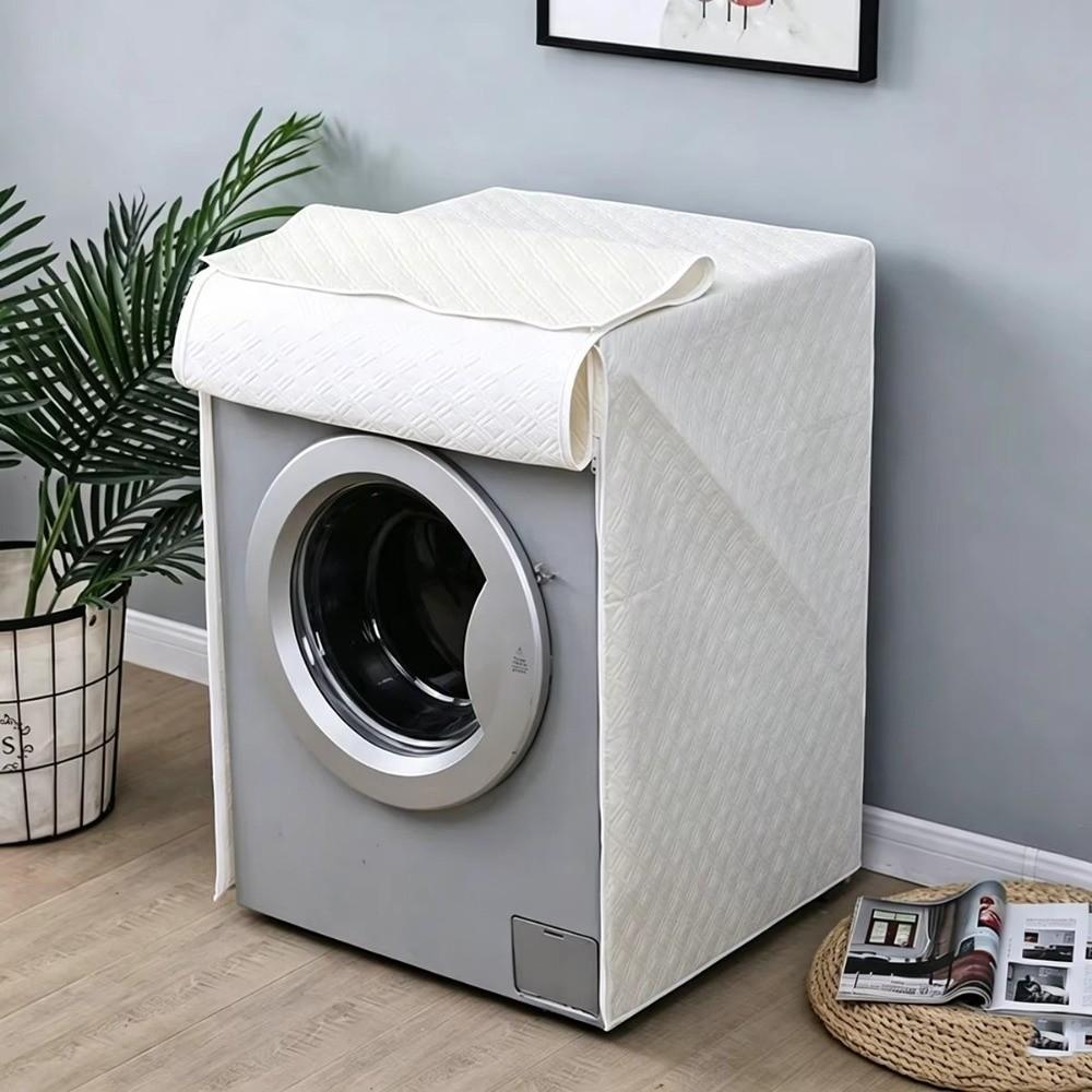 Universal Fit Washing Machine Cover Dust Proof Appliance Cover Convenient Dust Cover  Home Use