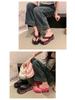 EVA Thick-Soled Cute Cartoon Kitten Clip-Toe Women's Flip-Flops - Summer Outdoor Height-Increasing Sandals