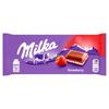 Milka Jahodová mléčná čokoláda 100 g