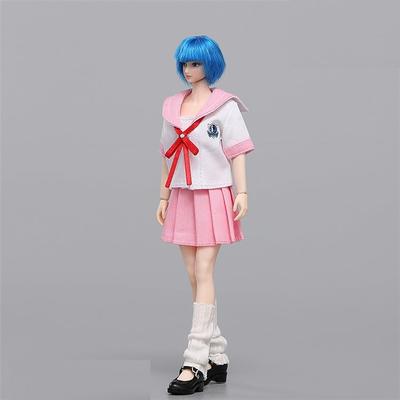 Toy Hobby Scale Action Figure Compatible with TBLeague Body CDToys CD047 High School Girl Sailor Uniform and Shoes Set and Head Not [TOYBARJAPAN] 1/12
