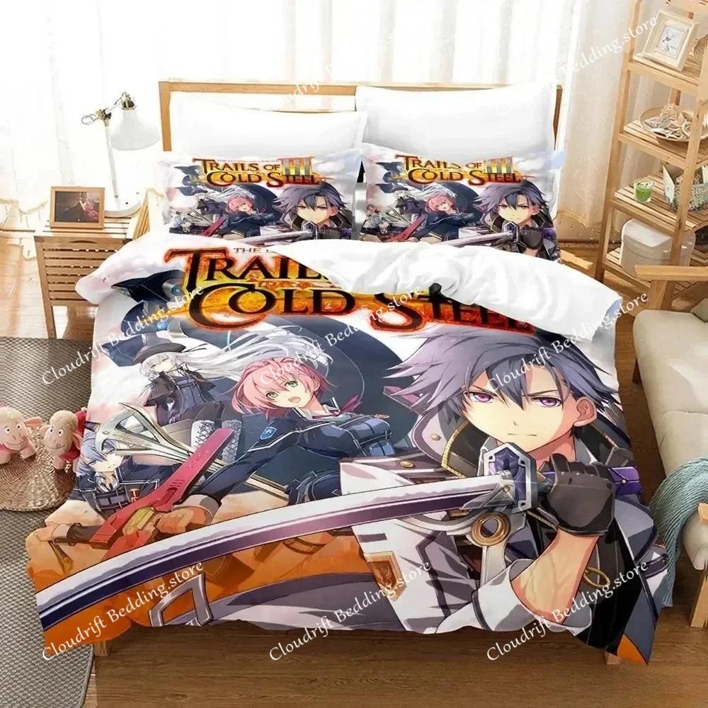 The Legend of Heroes Trails of Cold Steel Bedding Set Single Twin Full Queen King Size Bed Set Adult Kid Bedroom Duvet cover