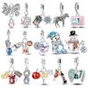 Original Charms Kupfer Wunderschöne Schleife Positionierungs-Charms Perlen Passt 3mm Original Armband Für Frauen DIY Schmuck Geschenke Neu