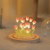 Tulip Handmade DIY Atmosphere Lamp - Desktop Night Light Gift for Girlfriend or Student