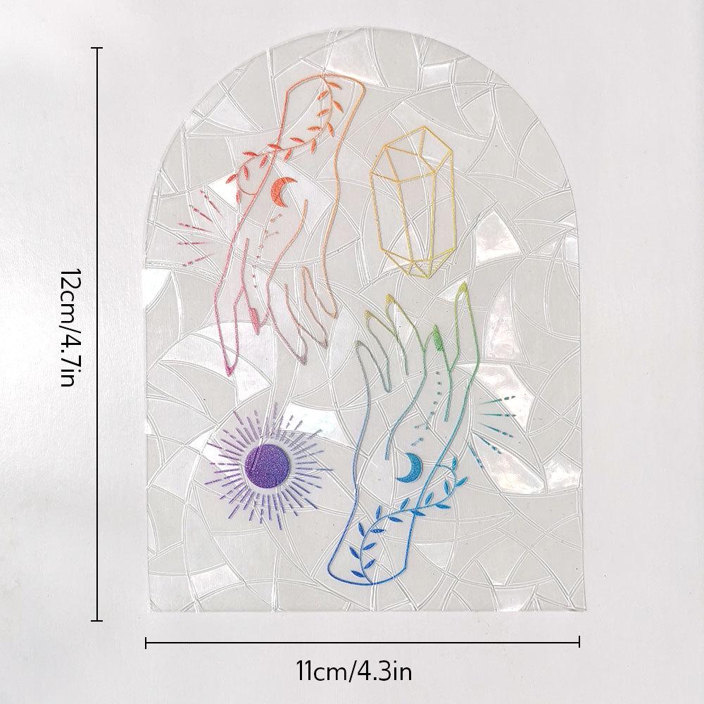 Sun Catcher Rainbow Projection Prism Electrostatic Glass Sticker