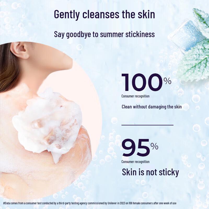 Lux White Peach Foaming Fragrance Shower Gel Duo Pack