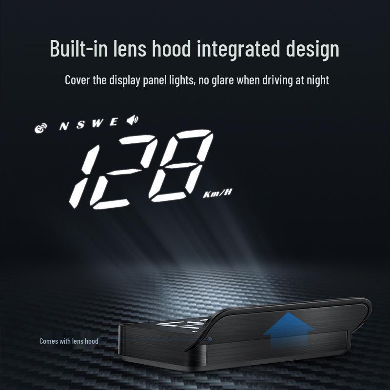 Wireless Car HUD GPS Speedometer: Multifunctional Display for Vehicles