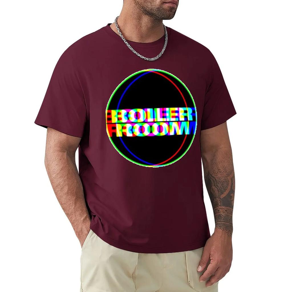 Boiler Room Color Glitch I T-Shirt Aesthetic clothing quick drying shirt cute tops mens graphic t-shirts big and tall