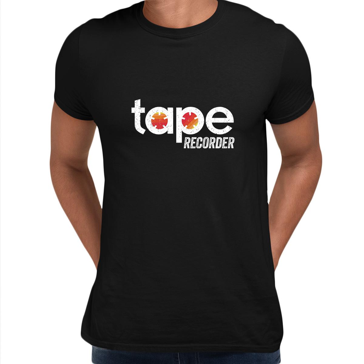 

Tape Recorder 80 Retro Cassette Player Unisex T-Shirt Mens Womens Tees Tops OLD SKOOL 3XL