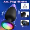 Remote Control Rotating Butt Plug LED Wiggle Anal Vibrator Unisex Sex Stopper Adult Toys for Couples Intimacy Accessories