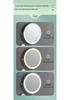 Wall-Mounted LED Vanity Mirror, Double-Sided with Light and Magnifier, Punch-Free Folding Design for Bathroom and Hotel Use