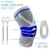 Knee Brace Knee Support Compression Sleeve with Side Stabilizers  Silicone Patella Gel Pad for Meniscus Tear Arthritis Jogging