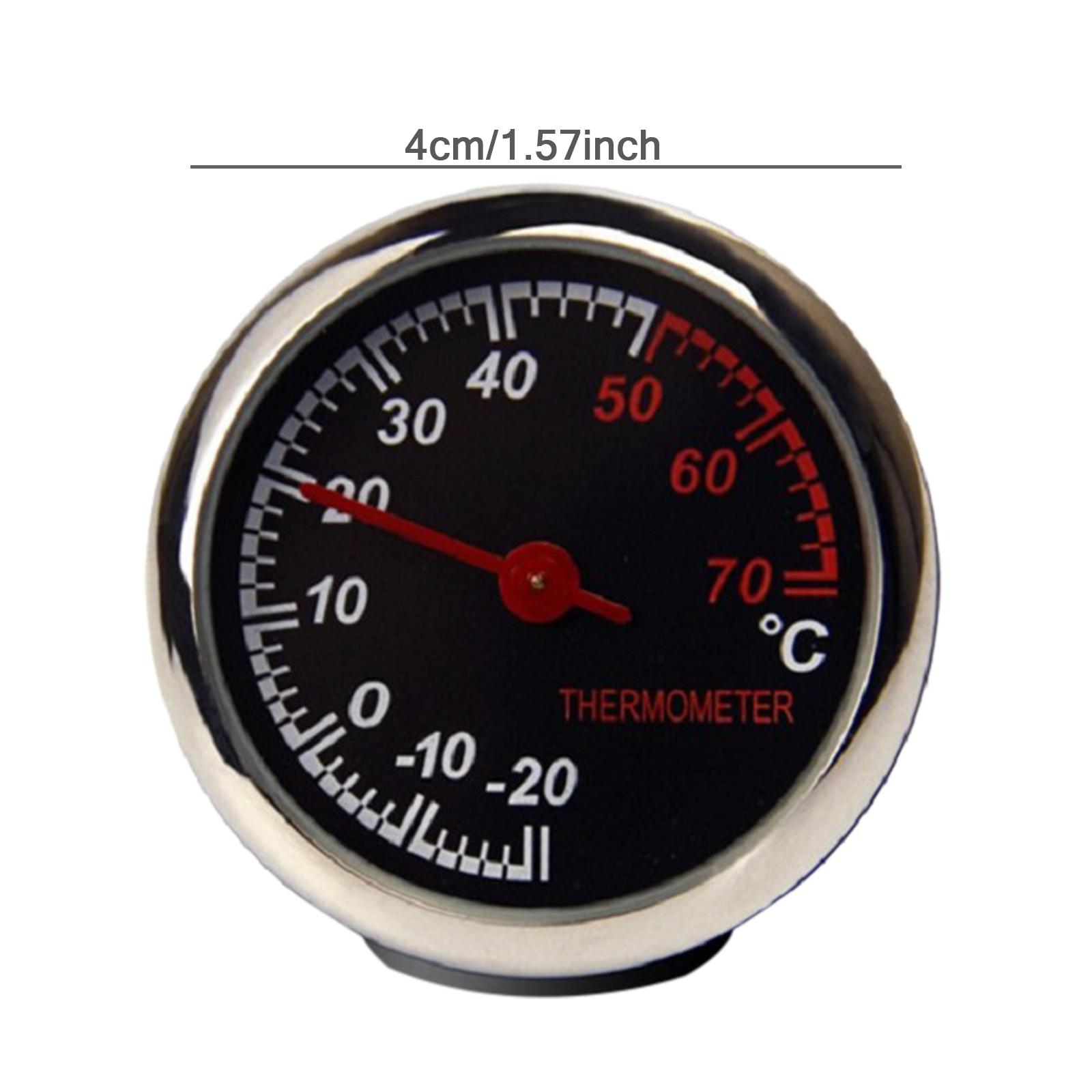 Мини-гигрометр для салона автомобиля, термометр, украшение для приборной панели, наклейки для салона автомобиля, аксессуары для автомобильного термометра